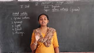 Ii Std English Glow Worms