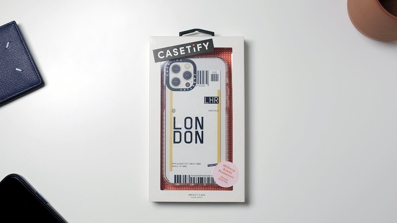 Unboxing Casetify Impact case for iPhone Pro 12 (Pangram Pangram