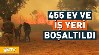 İzmir Urladaki Orman Yangını Yerleşim Bölgelerine Yaklaştı, 455 Ev Ve İş Yeri Tahliye Edildi Ntv