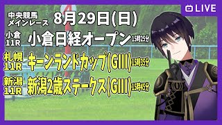 【ゆるく複勝予想】8月29日 日曜日編【中央競馬メイン】