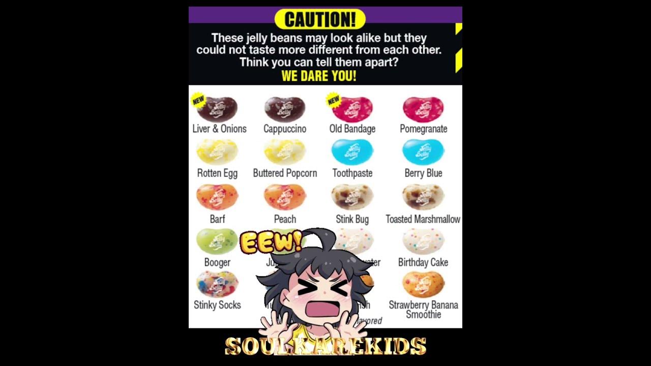 Bean Boozled Challenge With Jelly Belly Jelly Beans NEW Flavors Old eating-barf-jelly-beans-bean-boozled-challenge-youtube