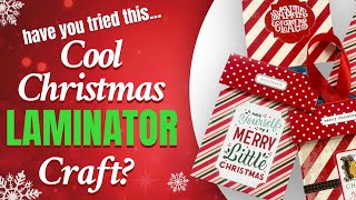OH, THIS IS SUPER GREAT!  Laminator Idea.  Craft Fair Or Gift Giving!  Gift Card Holder Pouches!