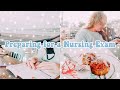 nursing school exam vlog | mental health, studying, stress, self care and health assessment