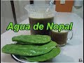 AGUA DE NOPAL - CACTUS DRINK - Lorena Lara