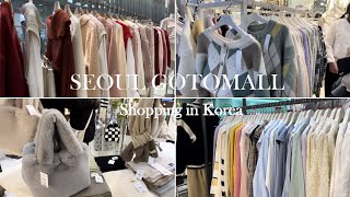 Shopping In Korea vlog 🇰🇷 winter fashion haul at GotoMall underground shopping center 💜