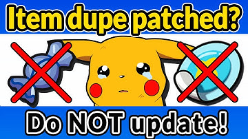 Item Dupe patched in v1.1.0? | Pokemon Scarlet & Violet | Version Update 1.1.0 | Glitch | Bug