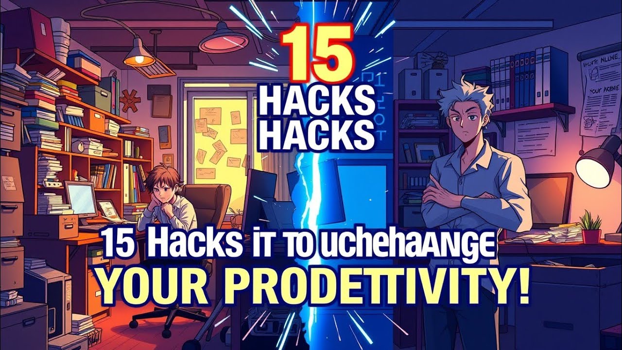 15 Genius Hacks to Instantly Boost Your Productivity at Home|| - YouTube