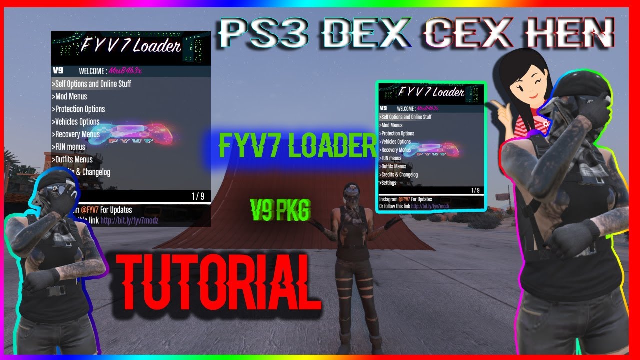 How To Install GTA V Extortion Mod Loader [Bles/Blus Online PS3HEN/CFW PS3  2021] 