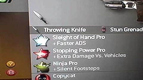 MW2 top 5 classes (week1)