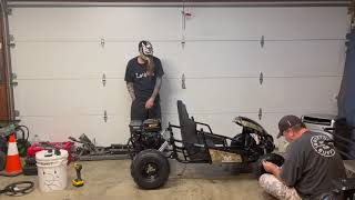 Coleman Rtk200 Go Kart Assembly and review