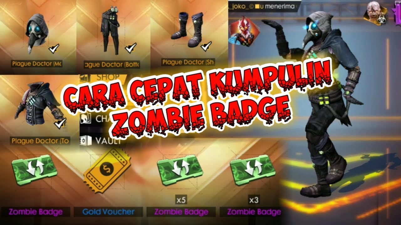 My Game 19 Cara Cepat Kumpulin Zombie Badge Bundle