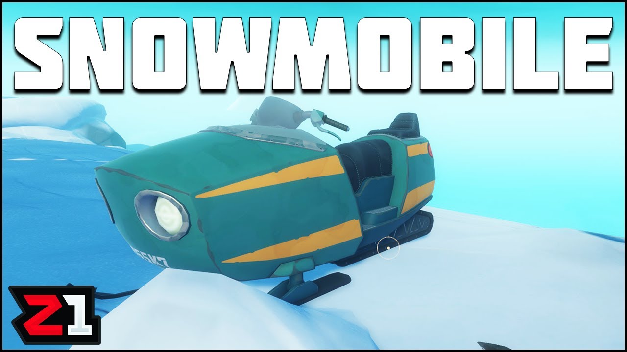 MEGA SHARK Take Down AND New SNOW ISLAND And Snowmobile ! Raft Final ...