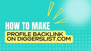 How To Make Profile Backlink on diggerslist | SEO Linkbuilding | LinkoBuild