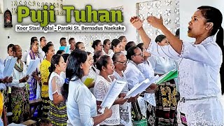 Puji Tuhan - koor Misa Hari Minggu (Syukuran Kaul Perak) Sr. Maria Helena Naif, SSpS