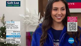 Skinnygirl Elsie Faux Fur ZipUp Jacket screenshot 1