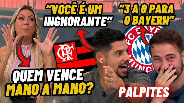 PALPITES e MANO a MANO! Quem vence FLAMENGO X BAYERN? Cicinho e Cappellanes DISCUTEM no Jogo Aberto