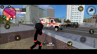 Stickman Rope Hero Vice Town # ALT - Android Gameplay HD screenshot 5