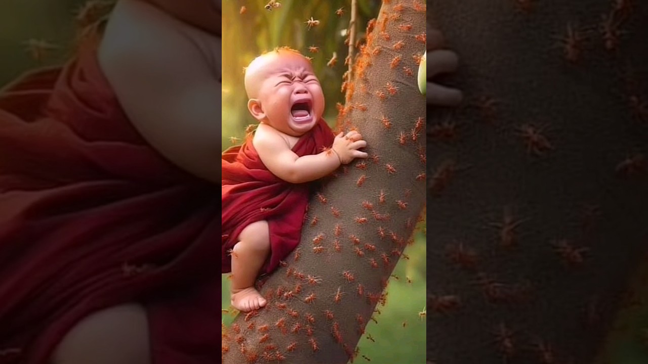 🥀II cute monk beautiful status video ll new whatsapp status ll 