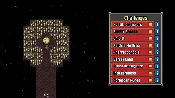 Shattered Pixel Dungeon - 9 Challenges Run with Duelist / Monk