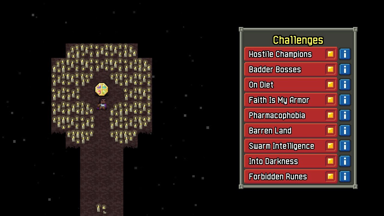 Shattered Pixel Dungeon - 9 Challenges Run with Duelist / Monk