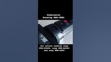 Underwater housing MPK-UWH1 for action cameras sony FDR-X3000, sony HDR-AS300 and sony HDR-AS50