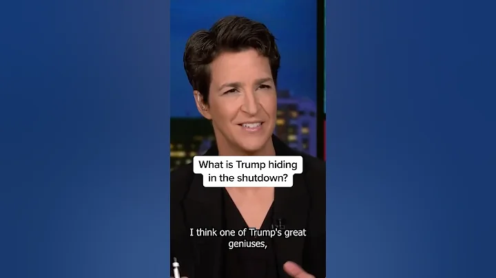 What is Donald Trump hiding in the shutdown?