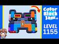 Color Block Jam Level 1155 Solution Walkthrough