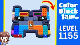 Color Block Jam Level 1155 Solution Walkthrough screenshot 4