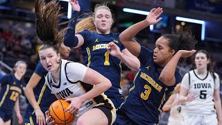 No. 9 Iowa beats No. 8 Michigan 59-42, advances to Big Ten title game vs UCLA