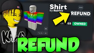 How to REFUND CLOTHING on ROBLOX (Still Working)  Get Your Robux Back *Refund Items in Roblox*