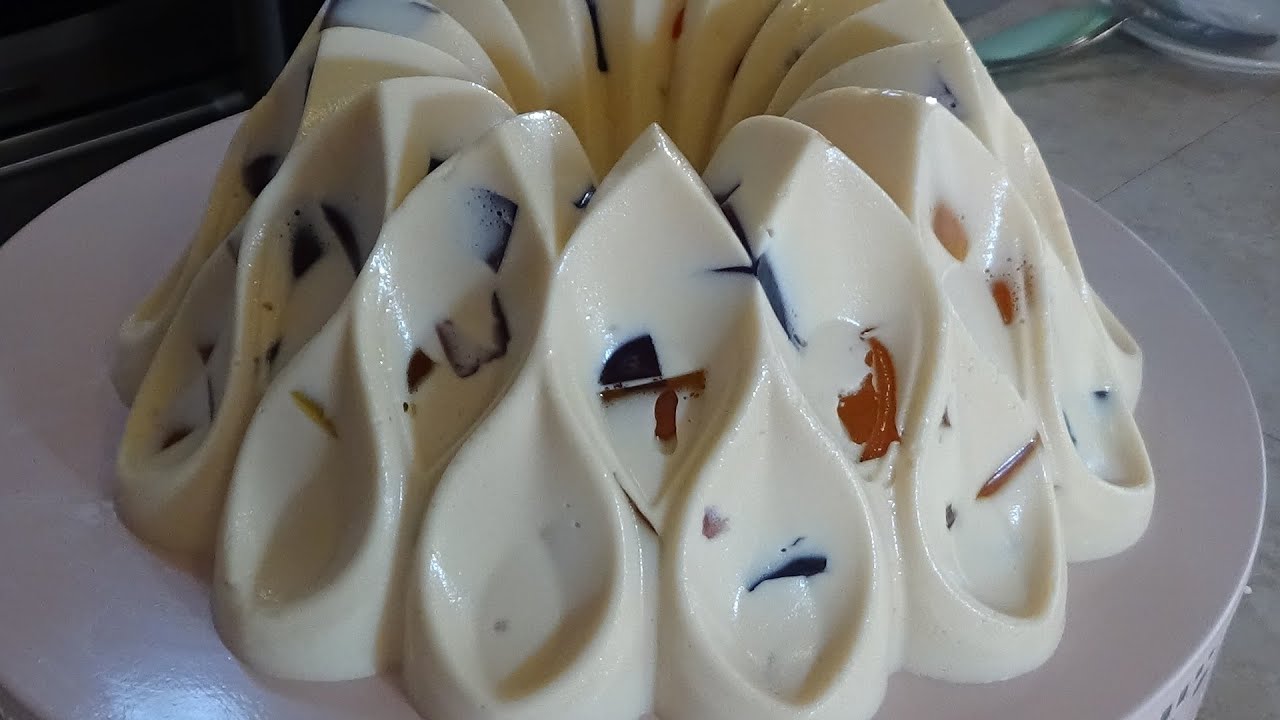 Gelatina mosaico de leche cocinando con lala YouTube