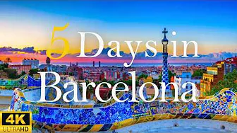 How to Spend 5 Days in BARCELONA Spain | Travel Itinerary