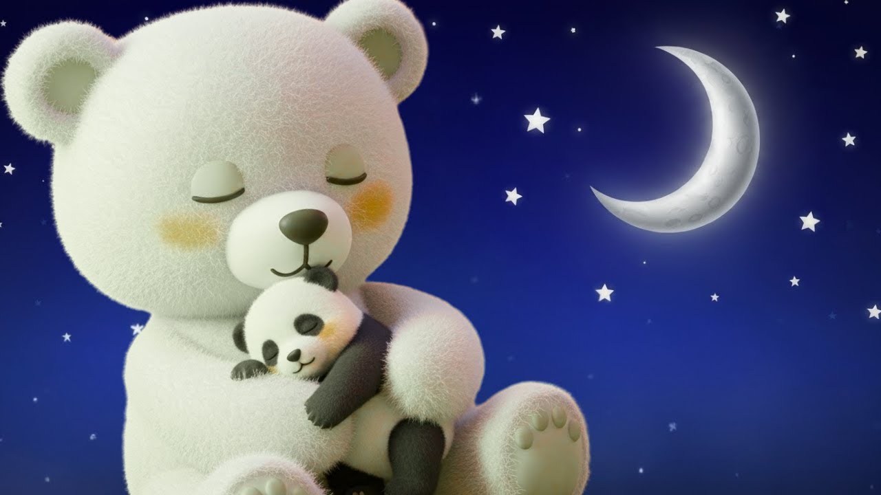 🐼😴Sleepy Panda's Bamboo Lullaby 🎶 Peaceful Music🌙 Relaxing Lullaby Song For Babies to go to Sleep
