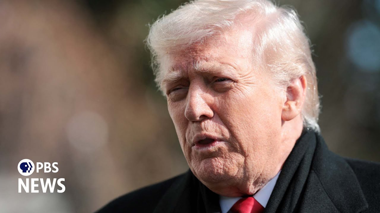 Watch: 'you can't have guns. You can't walk in with guns,' trump says of alex pretti killing