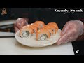Fresh Cucumber Salad Preparation | Zaminas Catering Oldham