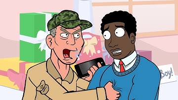 Black Guy Knocks Up Racist Guy