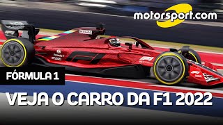 URGENTE! VEJA primeiras fotos do NOVO CARRO da F1 2022 com ANÁLISE de Rico Penteado