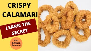 Calamari (Squid Rings) Recipe. Step By Step On How To Make Homemade Calamari. Appetizer Recipe