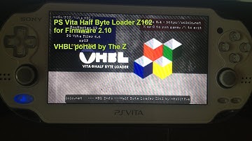 PS Vita Half Byte Loader for Firmware 2.10 (Proof of Concept)