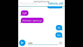 texting with my bestie!!!(game-textingStory Chat Story Maker) screenshot 1