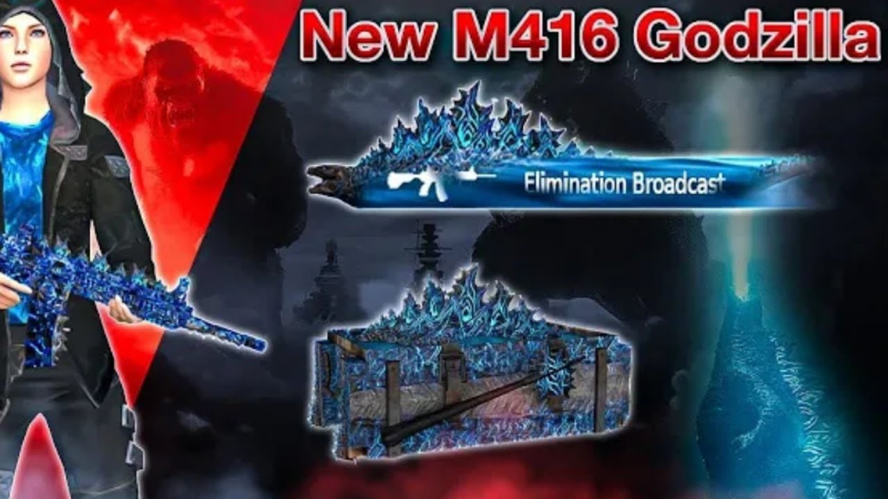 New M4 Godzilla skin 🔥🤩