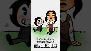 Drawing bendy crushing on Mola #tomodachilife