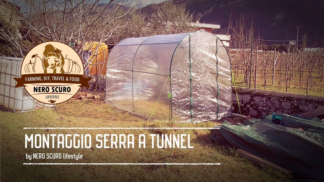 MONTAGGIO SERRA A TUNNEL | PROGETTO TERRENO #018
