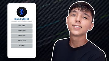 COMO CRIA UM LINK BIO COM (HTML e CSS) PARTE-1