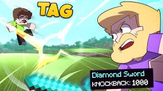 Minecraft Tag With Extreme Knockback!