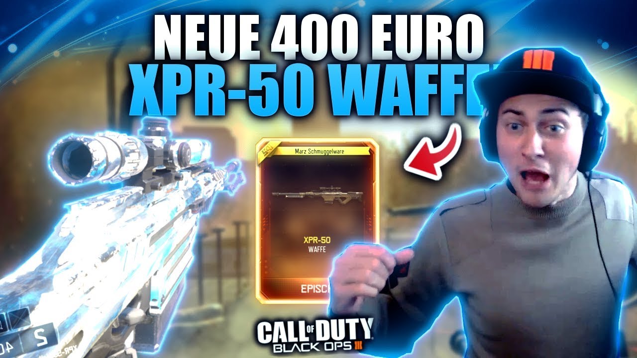 WIR ZIEHEN 400€ XPR-50 SNIPER WAFFE in BLACK OPS 3 🔫🔥