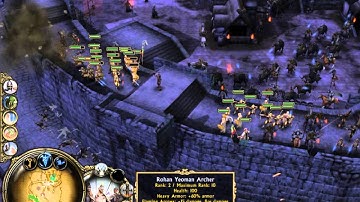 Lord of the Rings: Battle for Middle-Earth: Good Helms Deep part 2