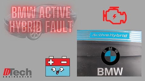 BMW ACTIVE HYBRID P1AA5 FIX