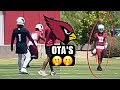 Kyler murray  marvin harrison jr working on slants  arizona cardinals otas week 2 highlights