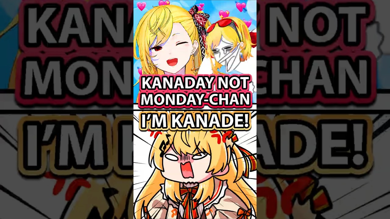 Kaela Raids Kanade and Called Her Kanaday not "Monday-Chan" #vtuber #hololive